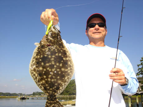 Allen-Flatfish-on-Gulp-October-3-2009