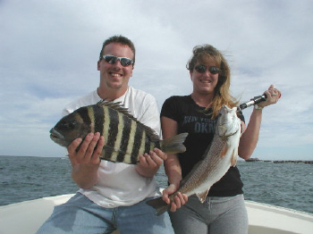 David and Sherrie Sheepshead and ed October 9 2004