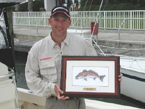 Mark Skeen 2004 Cape Fear Red Trout Most Red Drum Winner A